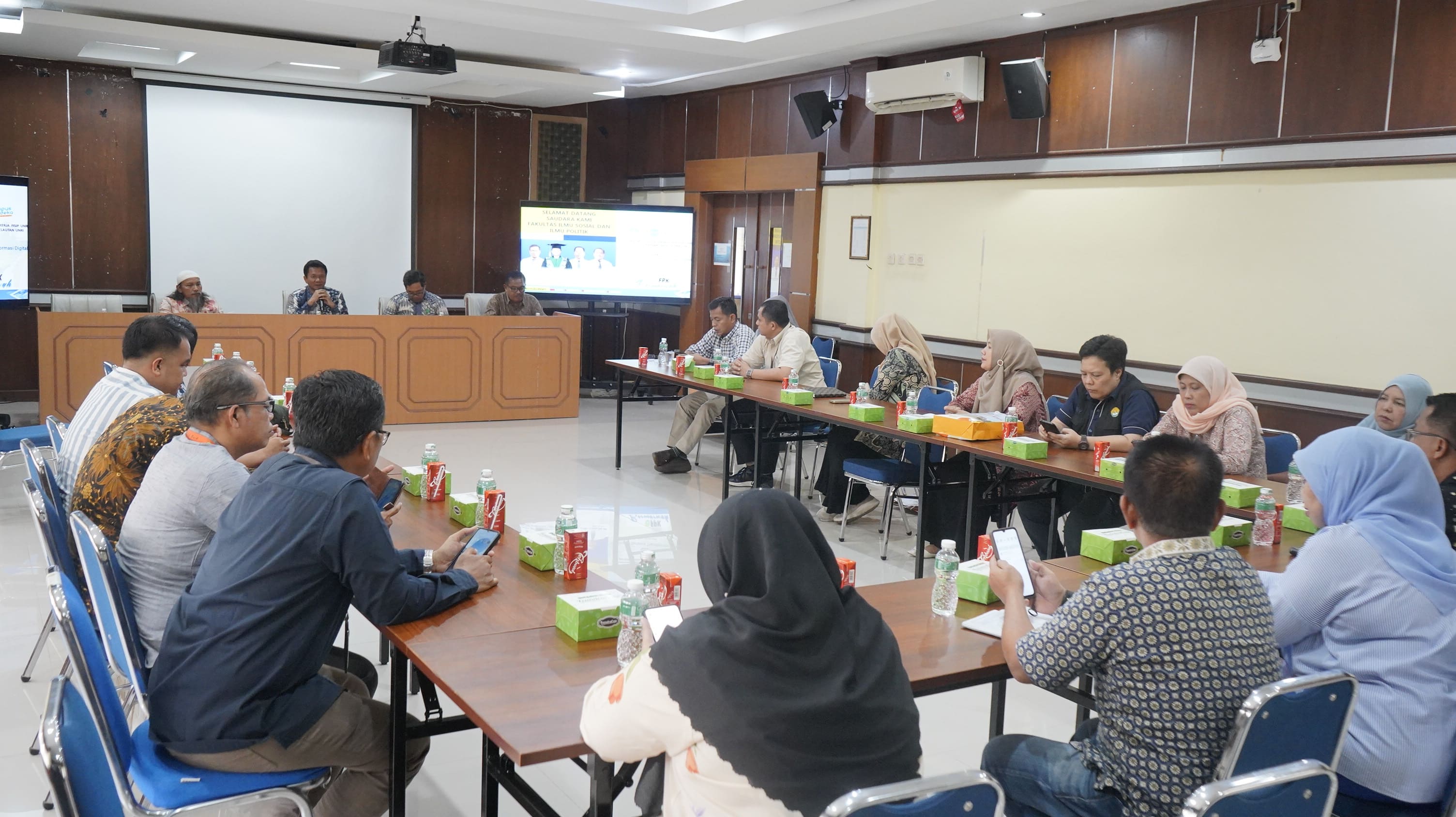 FPK UNRI Terima Kunjungan FISIP UNRI dalam Rangka Penguatan Komitmen Zona Integritas