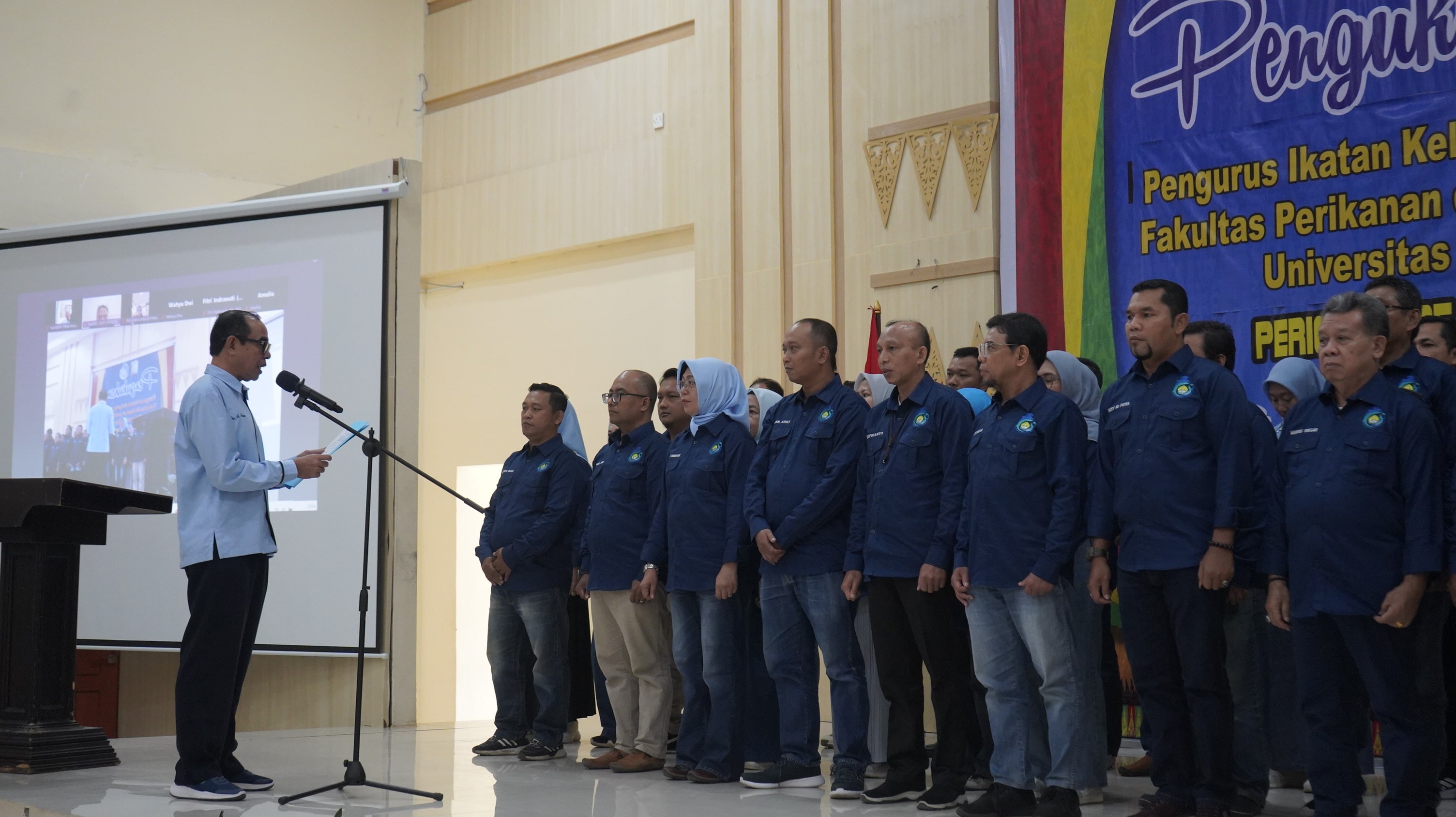 Pengukuhan Pengurus IKA FPK UNRI 2025–2029 dan Kuliah Umum Strategis Bahas Ketahanan Pangan di Era Perubahan Iklim