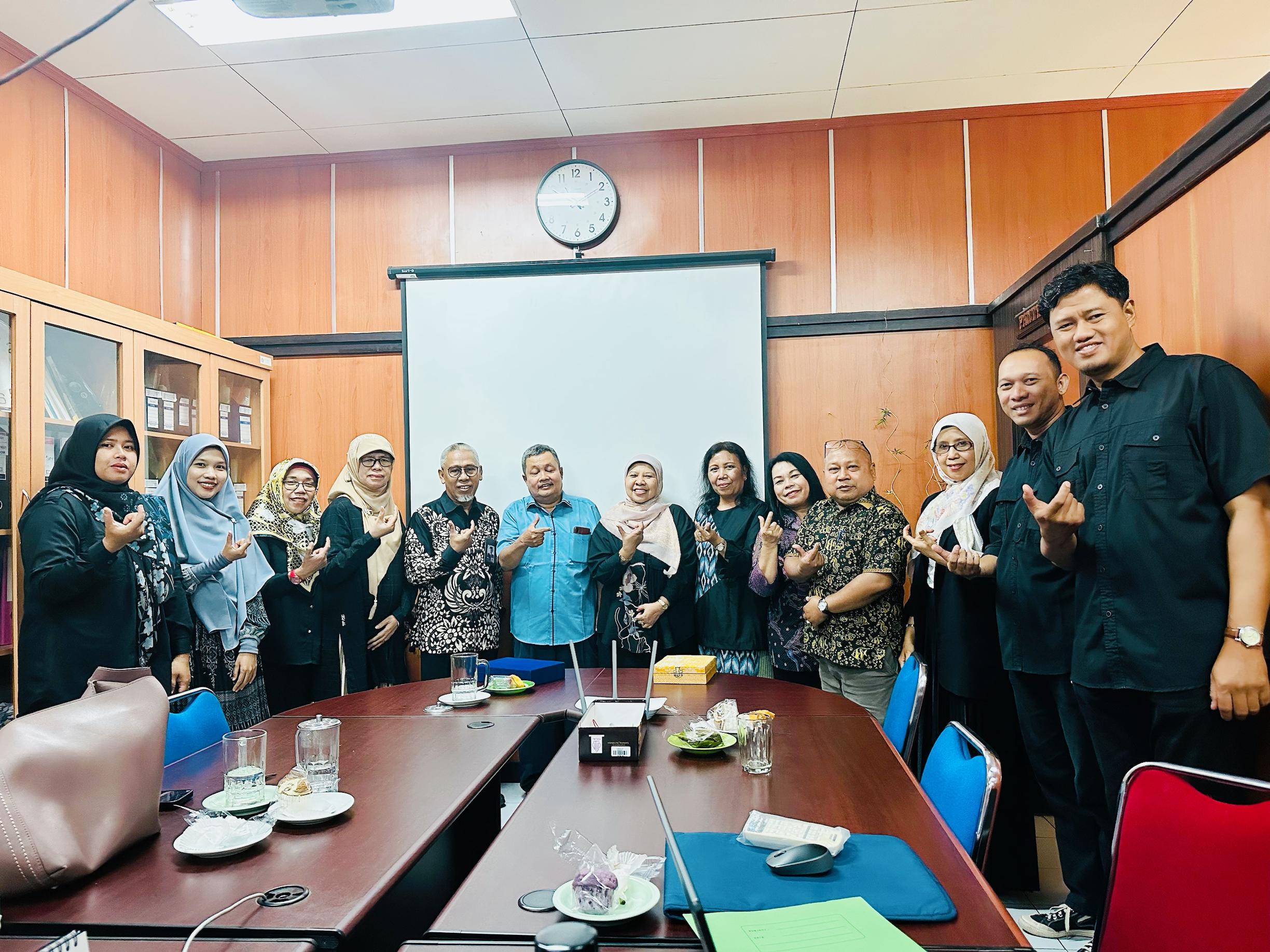 Kunjungan Benchmarking Fakultas Perikanan dan Ilmu Kelautan Universitas Muhammadiyah Pontianak ke Prodi Budidaya Perairan Fakultas Perikanan dan Kelautan Universitas Riau
