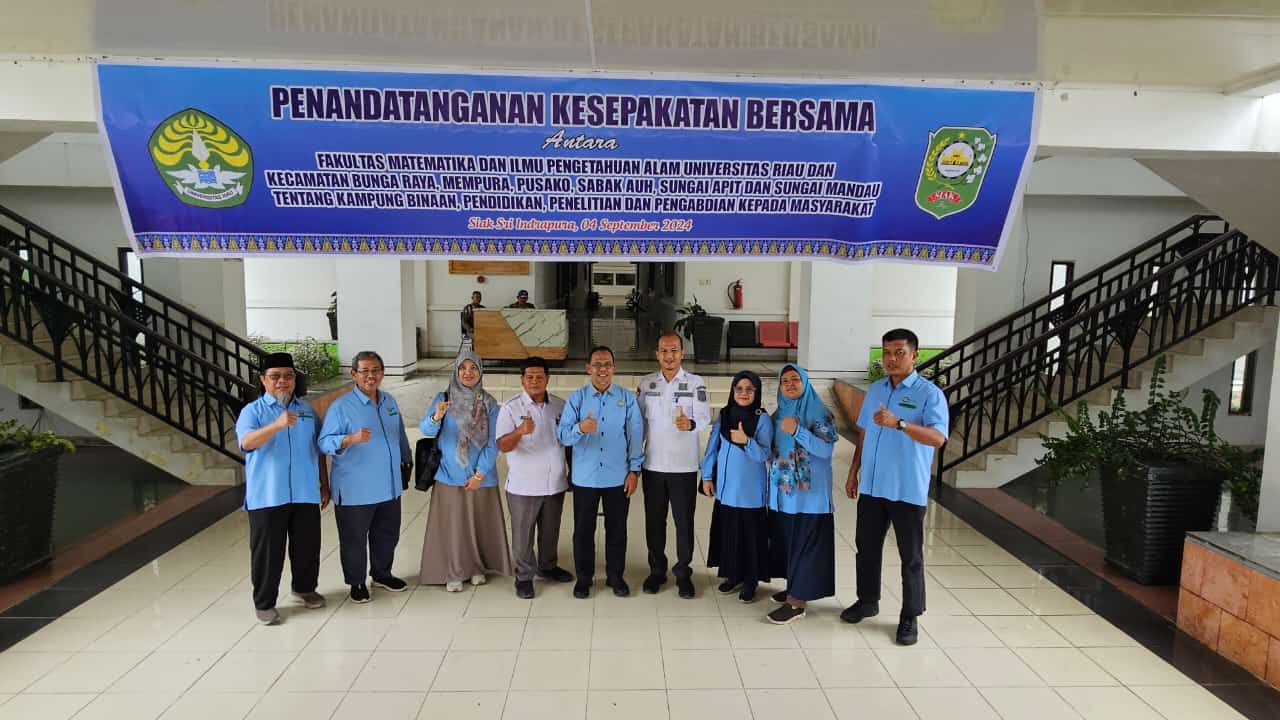 FMIPA UNRI Jalin Kerja Sama Dengan Pemerintah Kab SIAK