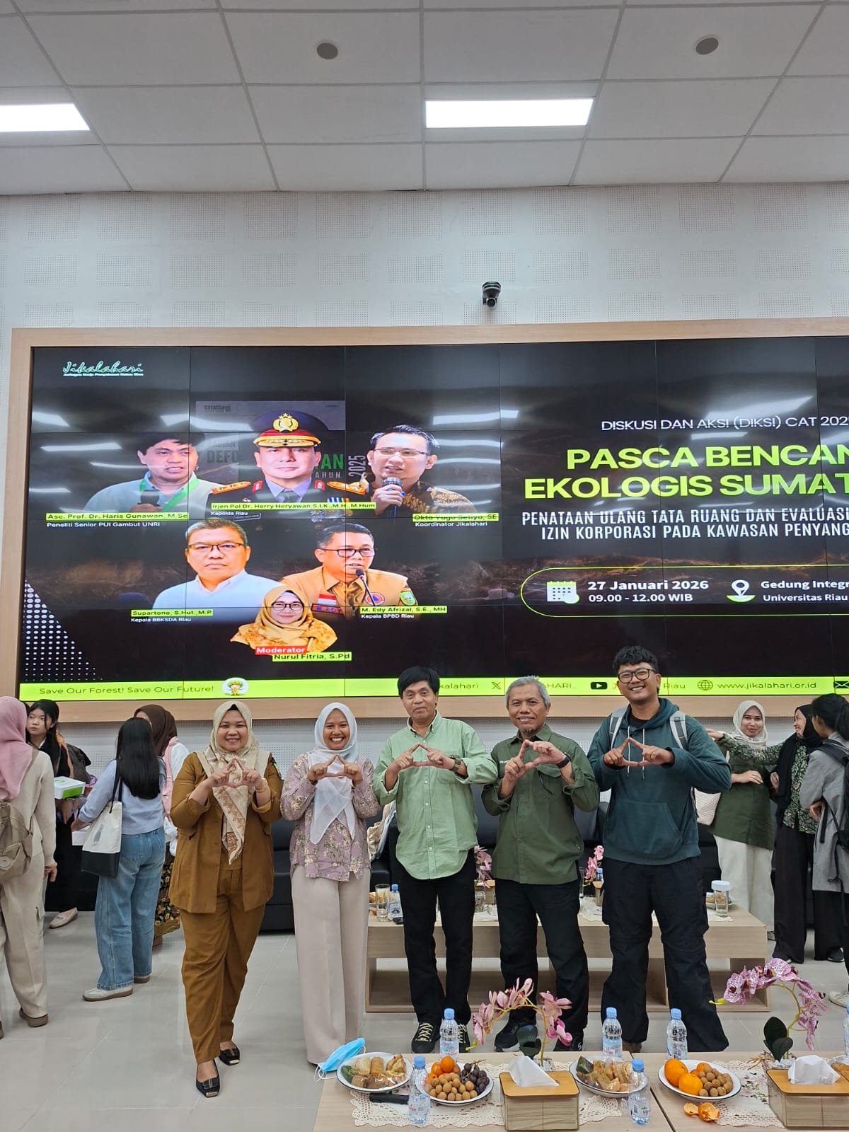 DISKUSI DAN AKSI (DIKSI) CAT 2025: PASCA BENCANA EKOLOGIS SUMATERA