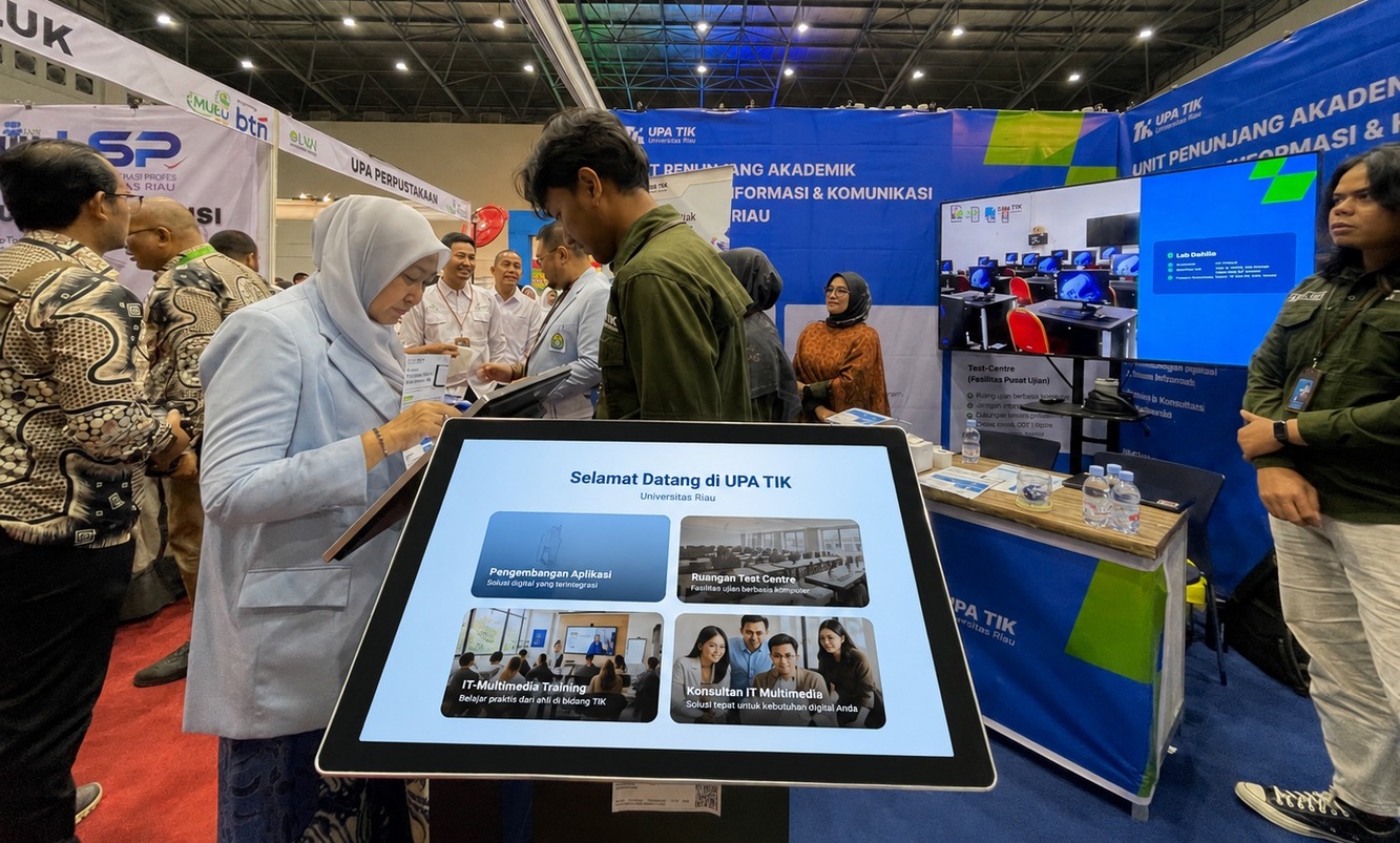 UPA TIK UNRI Hadir di MUED 2026, Perkuat Kolaborasi Digital Bersama Mitra